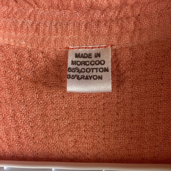 VINTAGE CORAL DUSTER - Picture 3 of 4